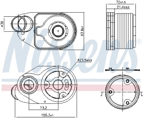 Image du produit pour Radiateur d'huile