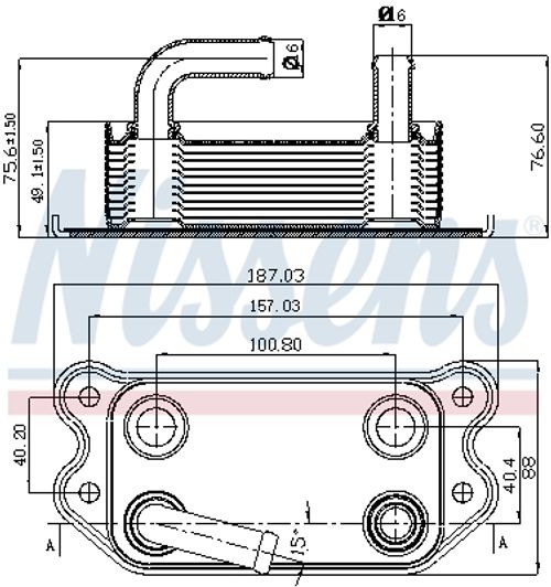Image du produit pour Radiateur d'huile