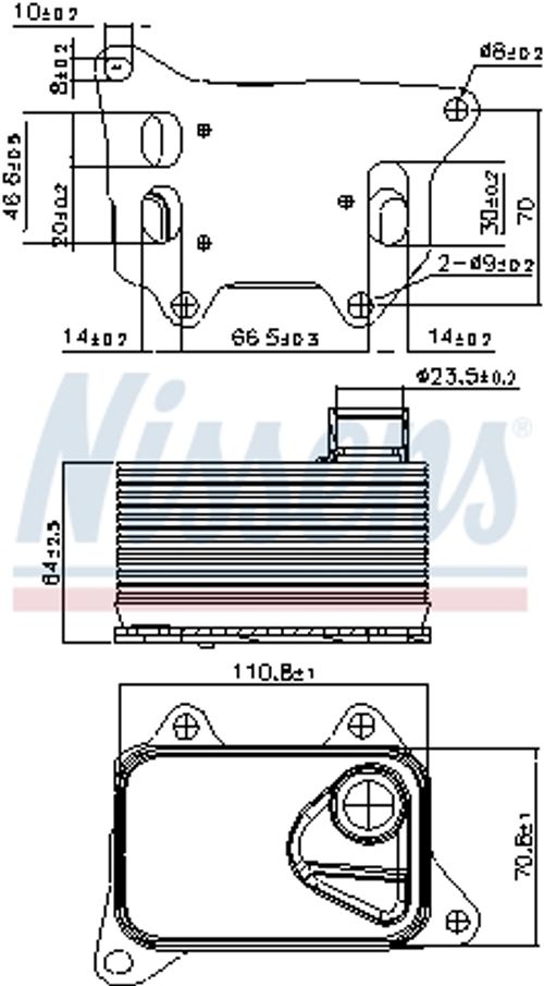 Image du produit pour Radiateur d'huile