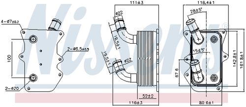 Image du produit pour Radiateur d'huile