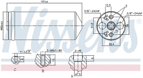 Image du produit pour Filtre déshydratant, climatisation