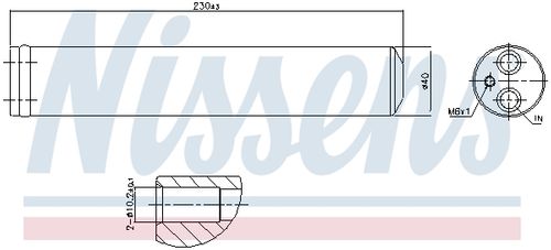 Image du produit pour Filtre déshydratant, climatisation