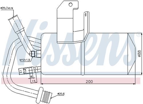 Image du produit pour Filtre déshydratant, climatisation