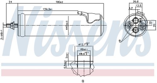 Image du produit pour Filtre déshydratant, climatisation