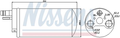 Image du produit pour Filtre déshydratant, climatisation