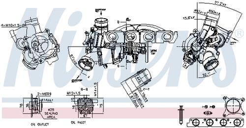 Image du produit pour Turbocompresseur, suralimentation
