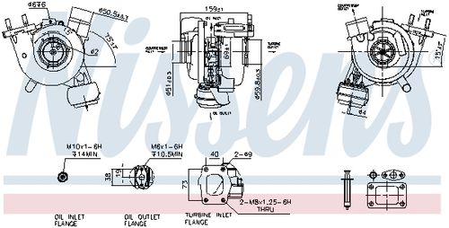 Image du produit pour Turbocompresseur, suralimentation