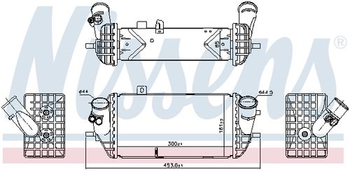 Image du produit pour Intercooler, échangeur
