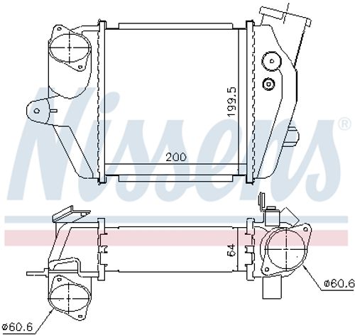 Image du produit pour Intercooler, échangeur