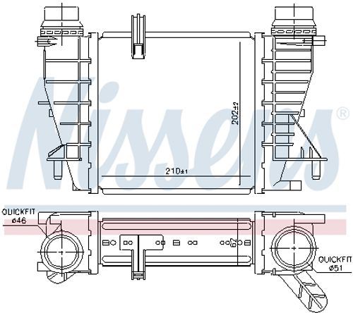 Image du produit pour Intercooler, échangeur