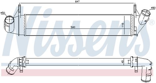 Image du produit pour Intercooler, échangeur