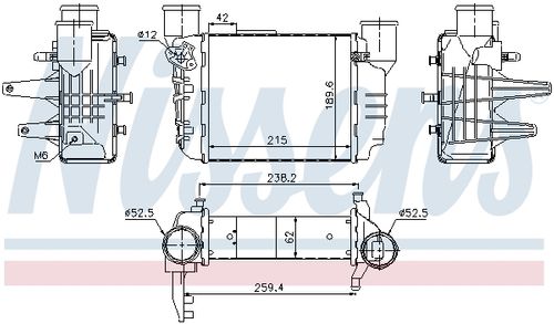 Image du produit pour Intercooler, échangeur