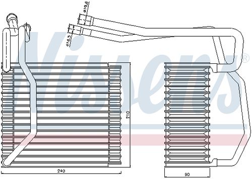 Image du produit pour Évaporateur climatisation