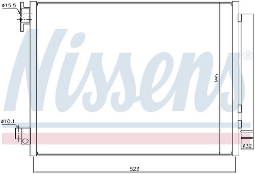 Image du produit pour Condenseur, climatisation
