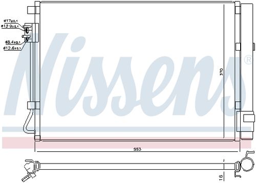 Image du produit pour Condenseur, climatisation