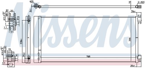 Image du produit pour Condenseur, climatisation