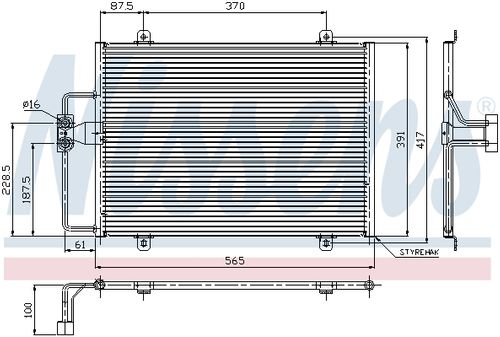 Image du produit pour Condenseur, climatisation