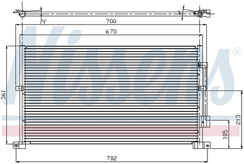 Image du produit pour Condenseur, climatisation