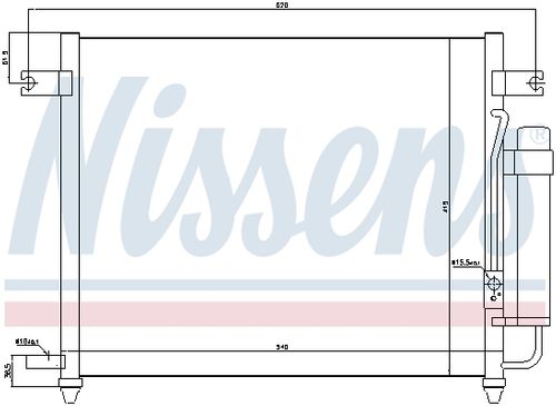 Image du produit pour Condenseur, climatisation