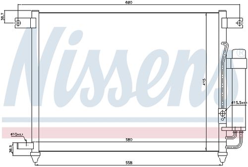 Image du produit pour Condenseur, climatisation