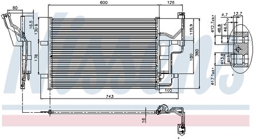 Image du produit pour Condenseur, climatisation