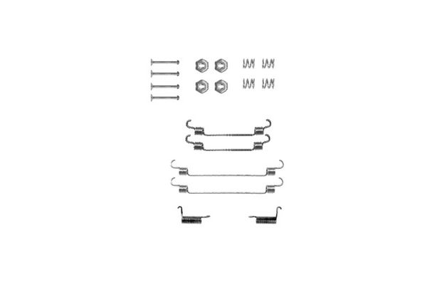 Kit d'accessoires, mâchoire de frein | NK