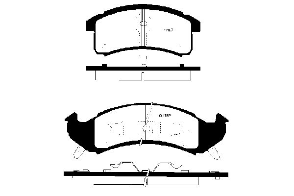 Déflecteur, disque de frein | NK