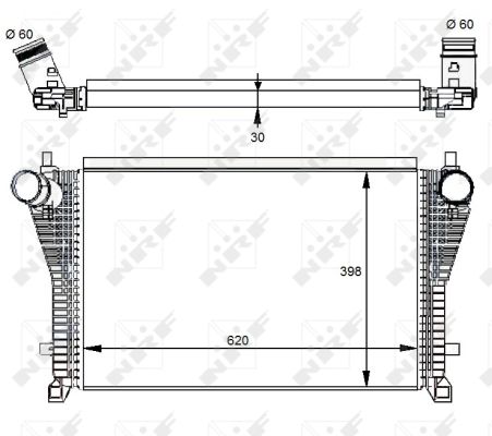 Intercooler, échangeur | NRF