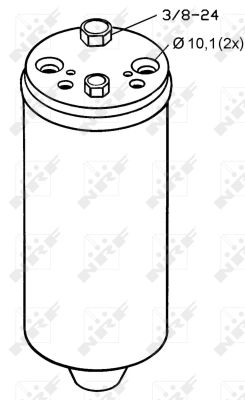 Filtre déshydratant, climatisation | NRF