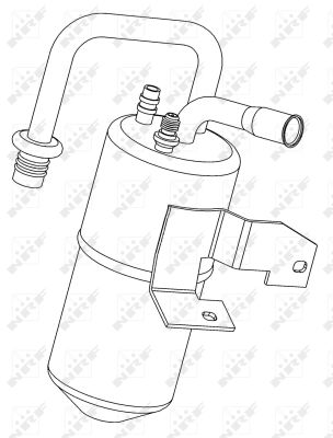 Filtre déshydratant, climatisation EASY FIT | NRF