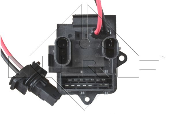 Résistance, pulseur d'air habitacle | NRF