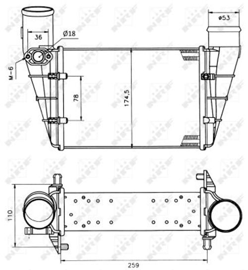 Image du produit pour Intercooler, échangeur