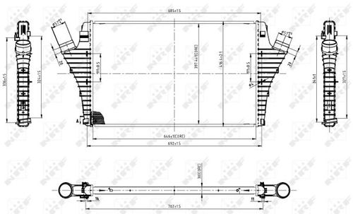 Image du produit pour Intercooler, échangeur