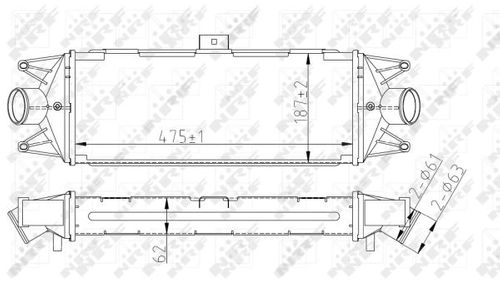 Image du produit pour Intercooler, échangeur
