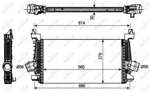 Image du produit pour Intercooler, échangeur