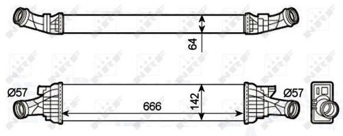 Image du produit pour Intercooler, échangeur