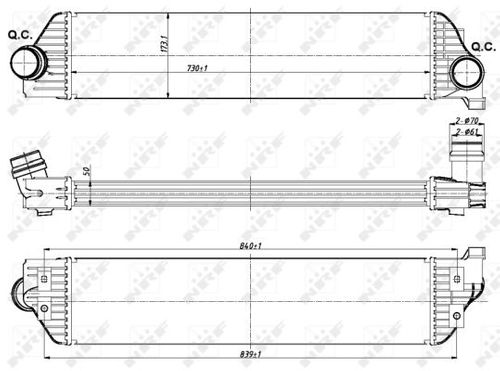 Image du produit pour Intercooler, échangeur