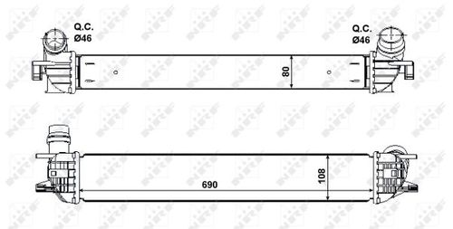Image du produit pour Intercooler, échangeur