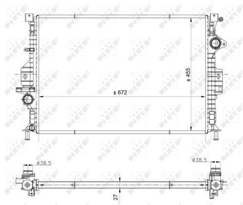 Image du produit pour Radiateur, refroidissement du moteur EASY FIT