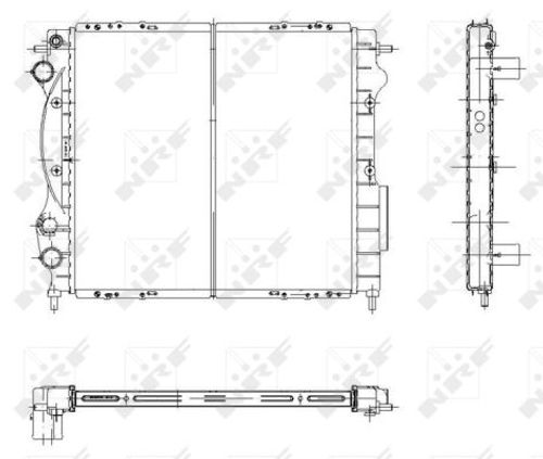 Image du produit pour Radiateur, refroidissement du moteur EASY FIT