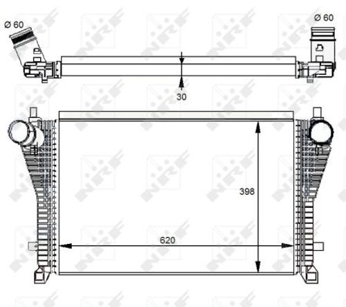 Image du produit pour Intercooler, échangeur