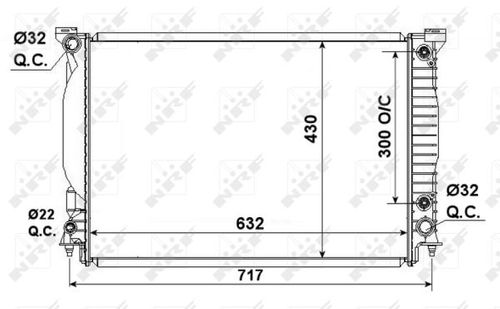 Image du produit pour Radiateur, refroidissement du moteur
