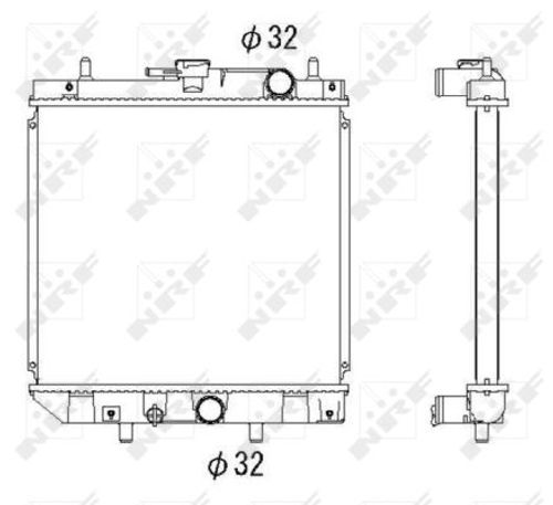 Image du produit pour Radiateur, refroidissement du moteur