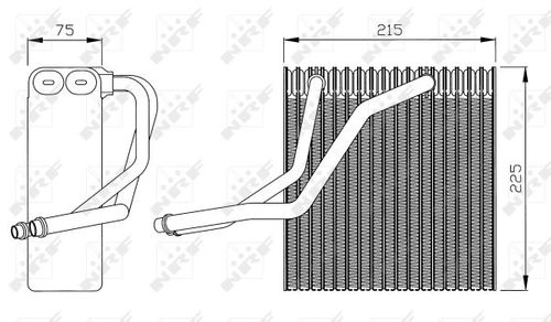 Image du produit pour Évaporateur climatisation