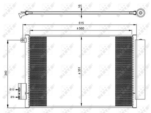 Image du produit pour Condenseur, climatisation EASY FIT