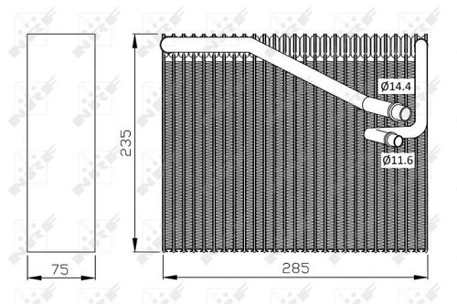 Image du produit pour Évaporateur climatisation