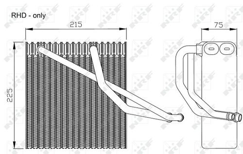 Image du produit pour Evaporateur climatisation EASY FIT
