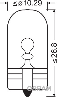 Ampoule, feu arrière | OSRAM