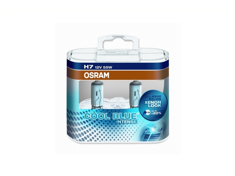Ampoule H7 Cool Blue®Intense 55W [12V] (2 pièces) | OSRAM