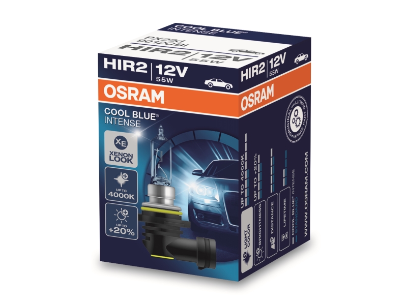 Ampoule, projecteur longue portée COOL BLUE INTENSE | OSRAM